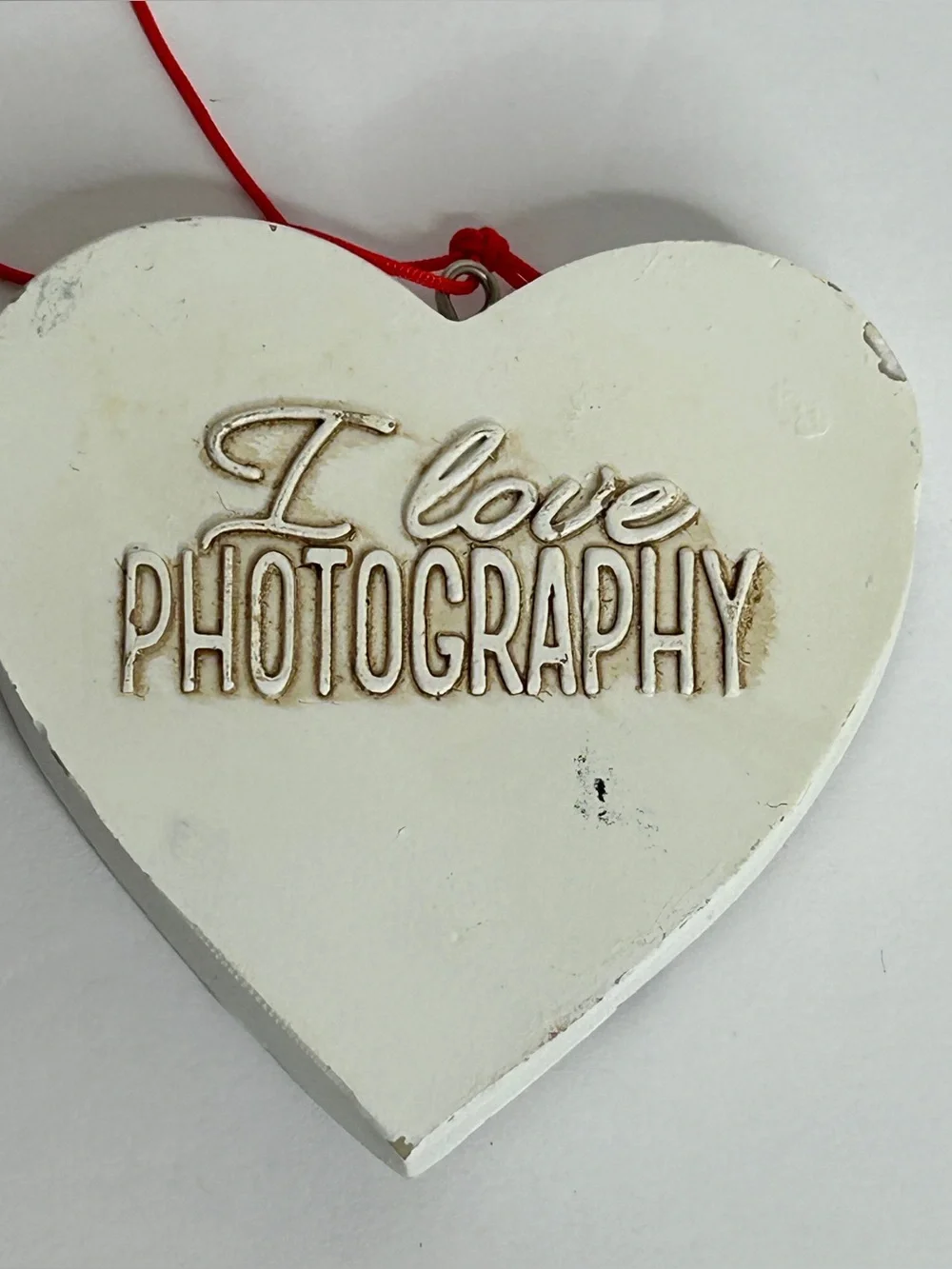Camera Photography Christmas Ornaments Tripod Heart Capture the Moment